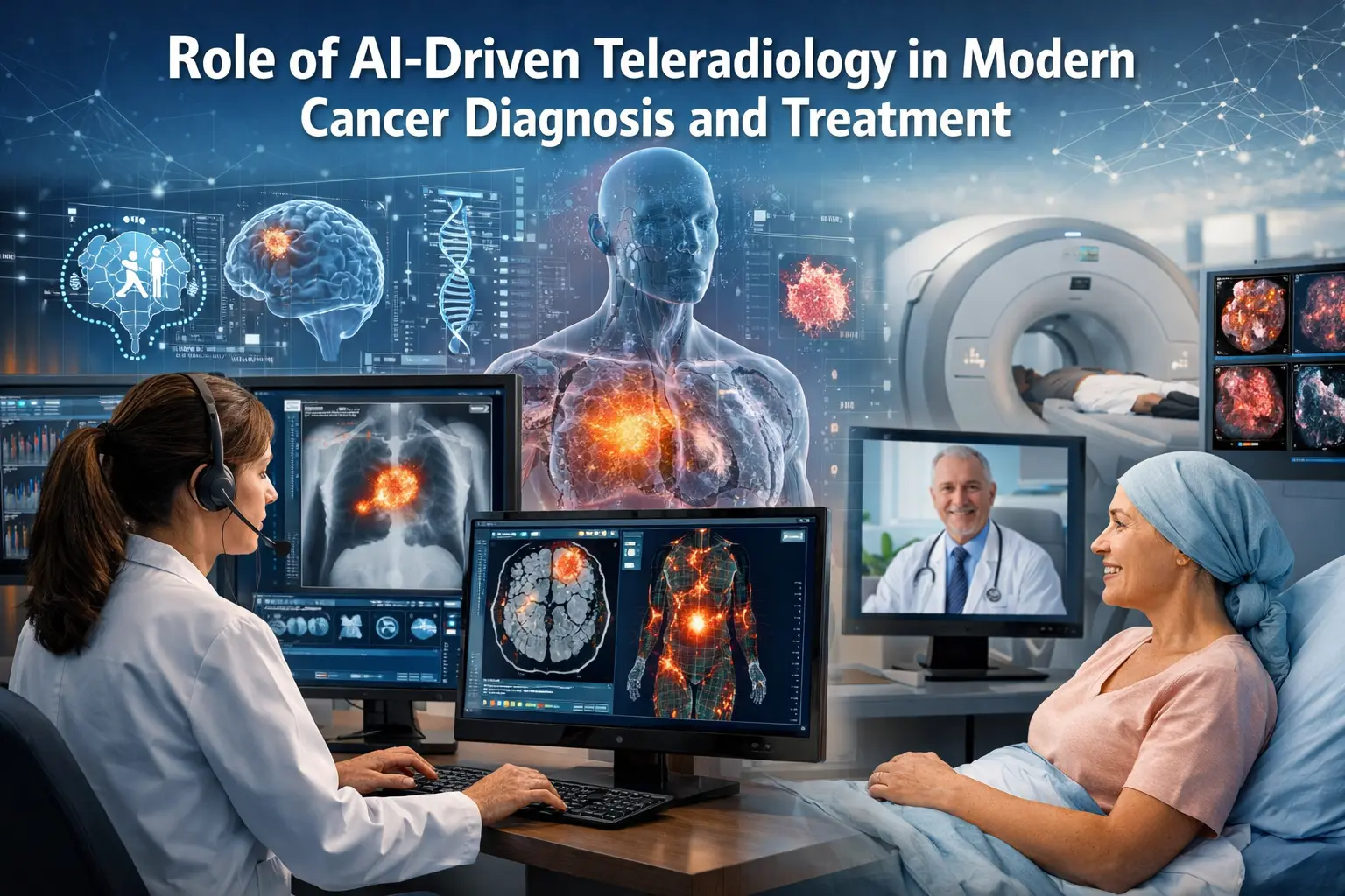 Read more about the article Role of AI Driven Teleradiology in Modern Cancer Diagnosis and Treatment